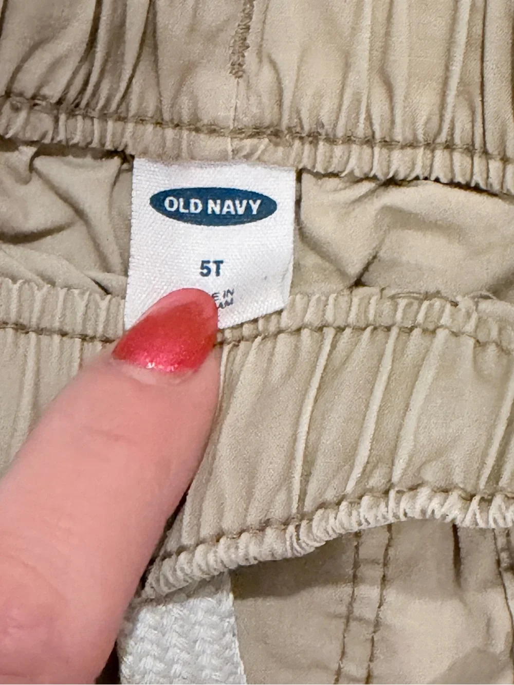 Boy Shorts Lot Uniform 5/6 Old Navy Cat Jack OshKosh -Great Condition Khaki/Blue